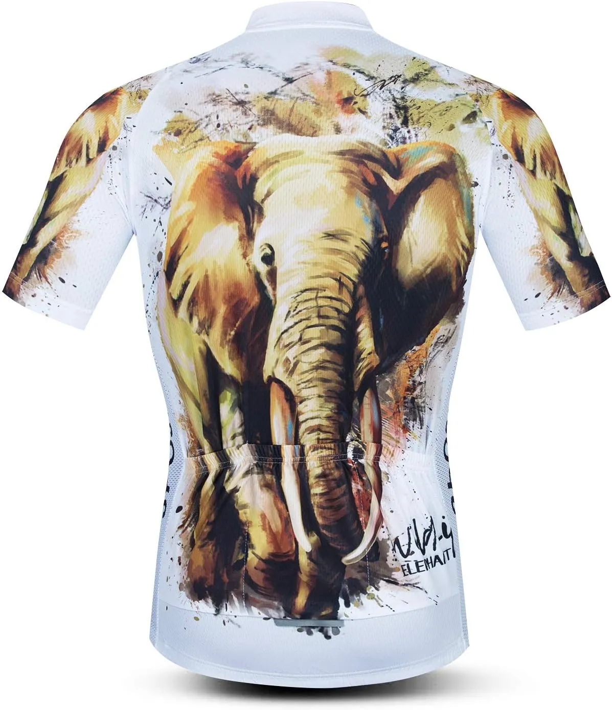 JPOJPO Men's Cycling Jersey Short Sleeved Mountain Bicycle Jerseys Breathable T- Shirt Tops S-3XL