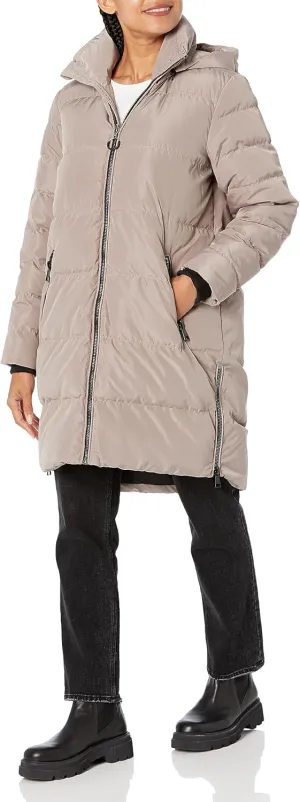 Karl Lagerfeld Paris Women's Full Length Puffer Jacket
