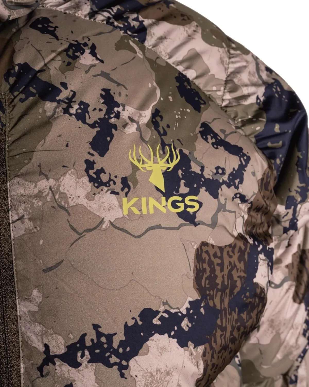 King's Camo XKG Down Hooded Transition Jacket | Water Resistant
