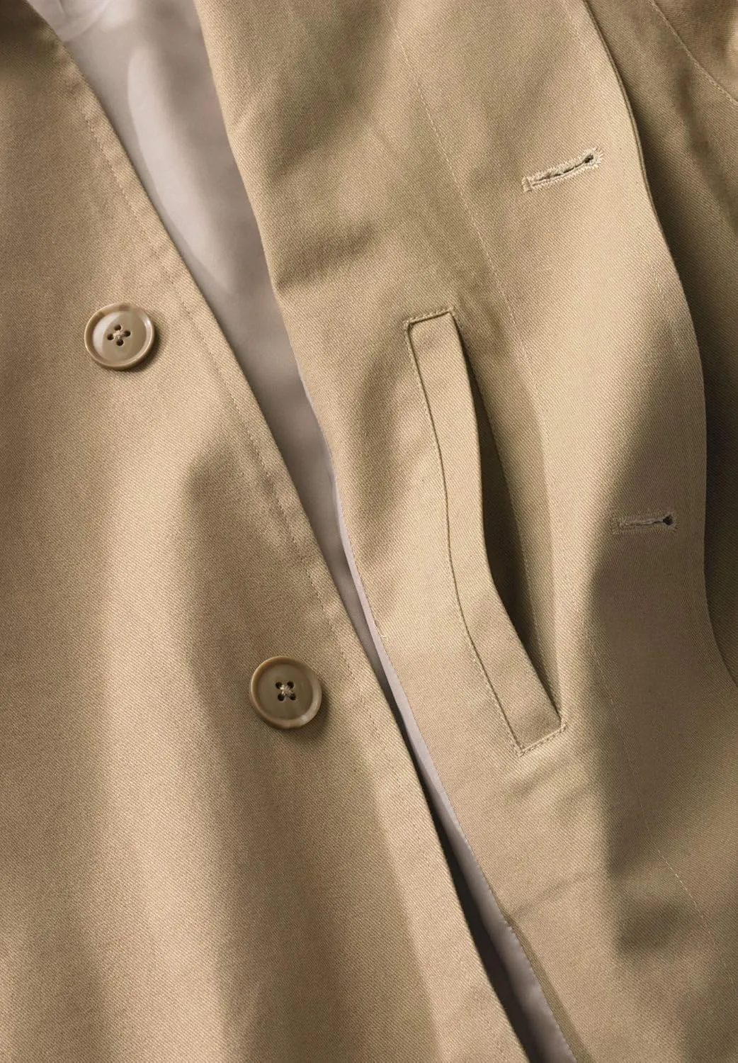 KingSize Men's Big & Tall Tall Water-Resistant Trench Coat