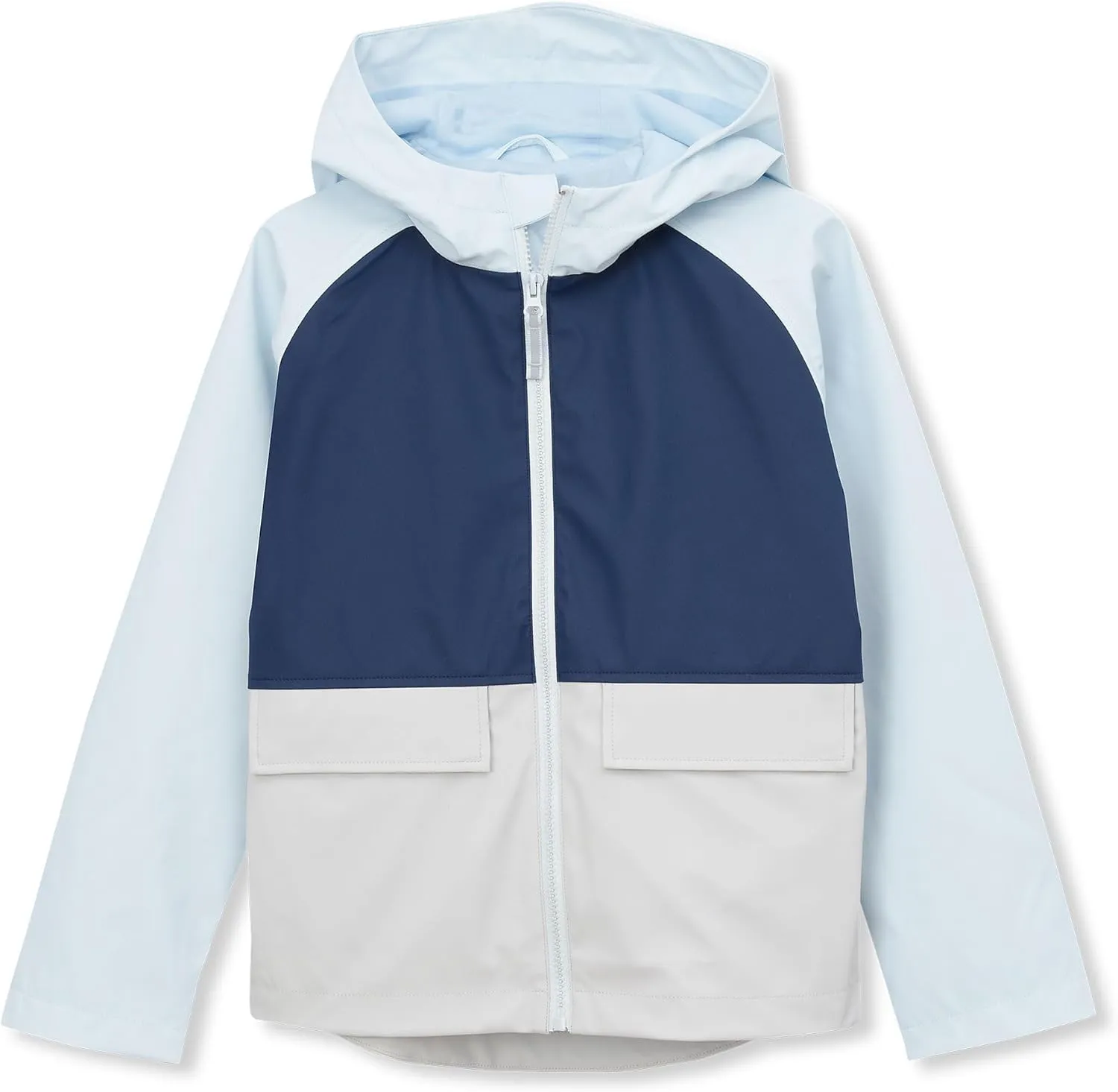 Lands' End Kids Water Resistant Hooded Rain Jacket