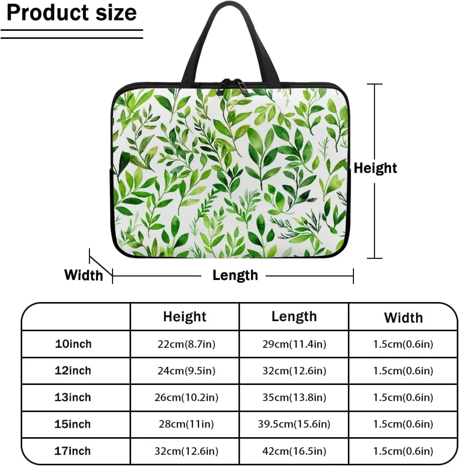 Laptop Case, Laptop Bag Laptop Sleeve Water Resistant Computer Case
