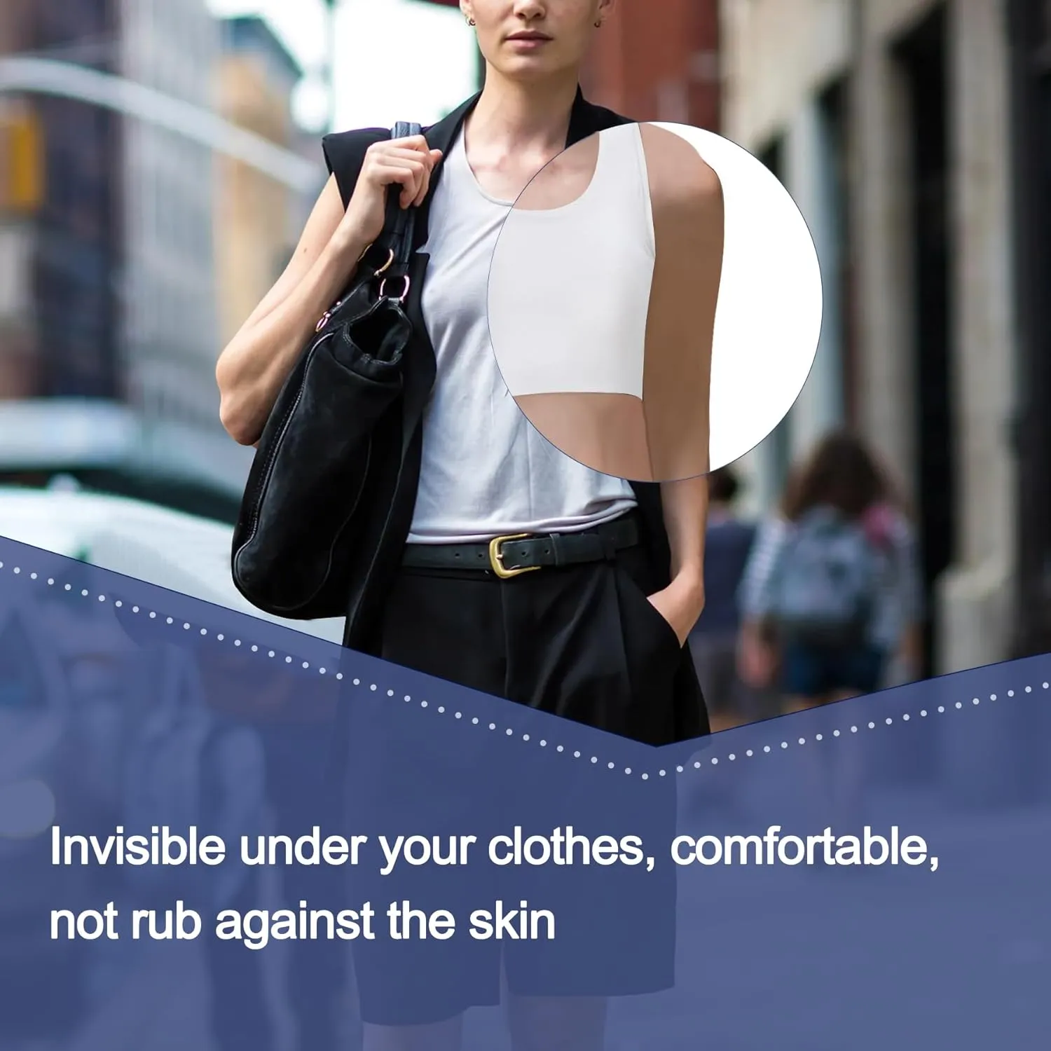 LEINIDINA Chest Binder for Transgender FTM LGBT Tomboy Tops Women Breathable Binder Bra Tank Tops Elastic