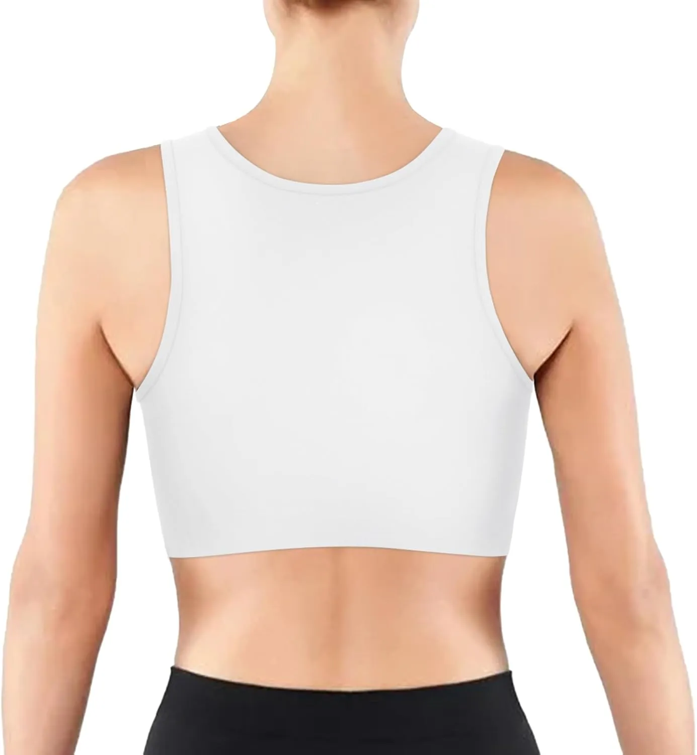 LEINIDINA Chest Binder for Transgender FTM LGBT Tomboy Tops Women Breathable Binder Bra Tank Tops Elastic