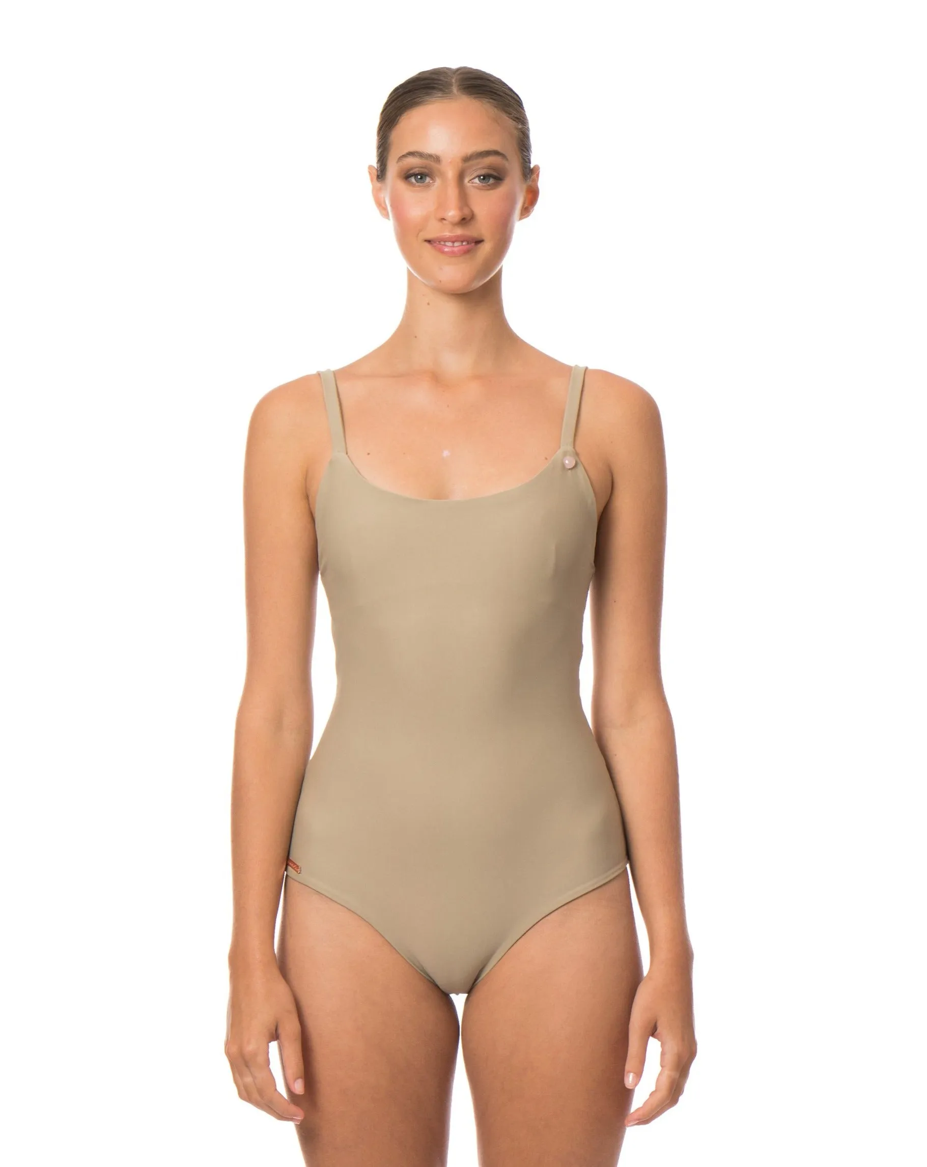 Lisa One Piece in Gumleaf Green