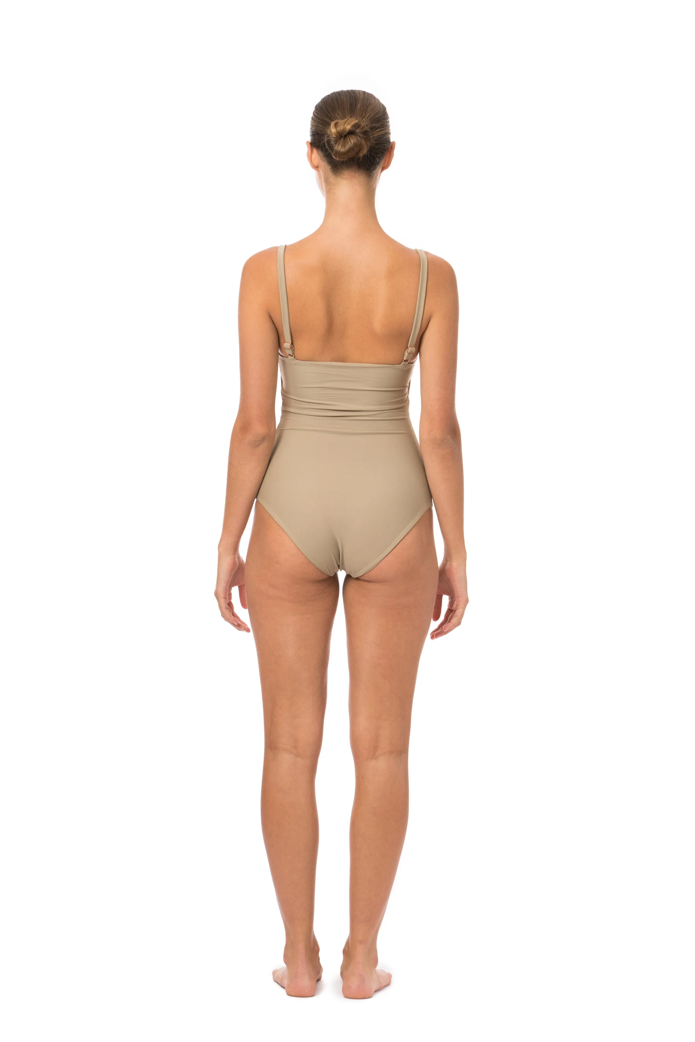 Lisa One Piece in Gumleaf Green