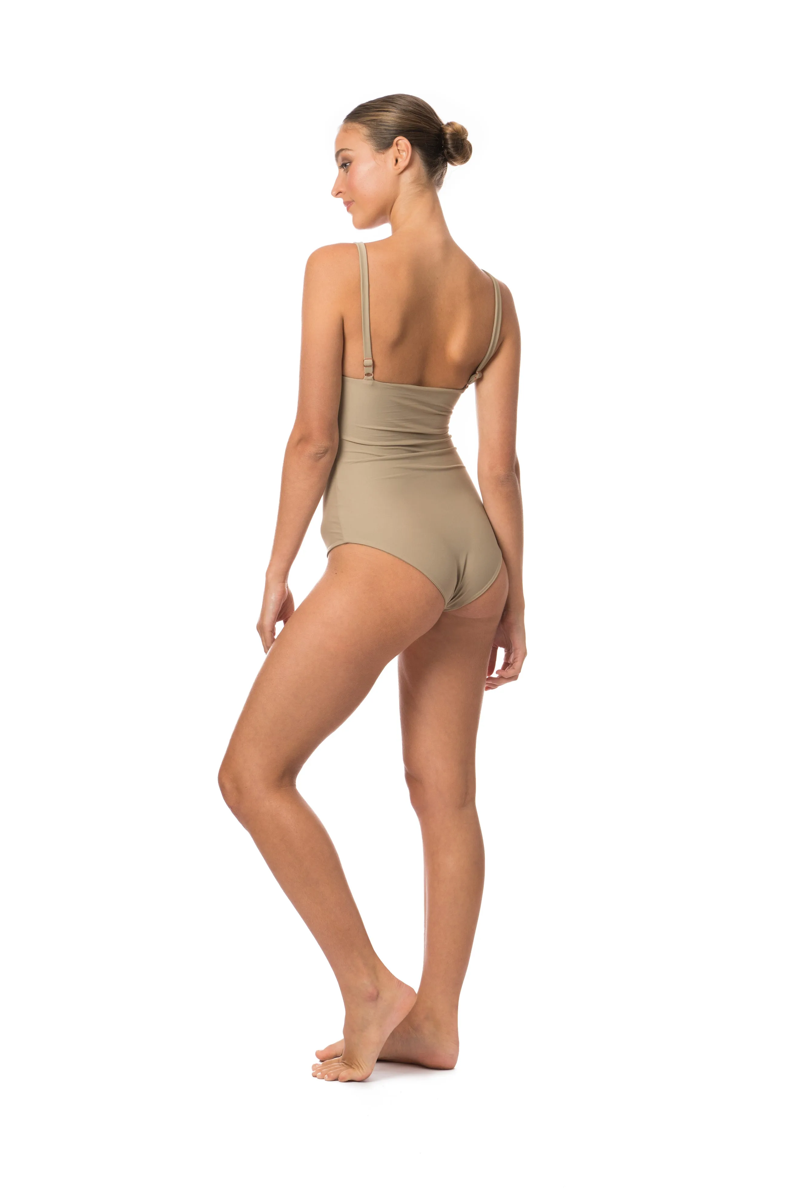 Lisa One Piece in Gumleaf Green