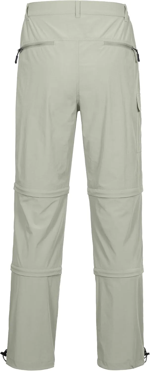 Little Donkey Andy Men's Stretch Convertible Pants, Zip-Off Quick-Dry Hiking Pants, UV Protection, Lightweight