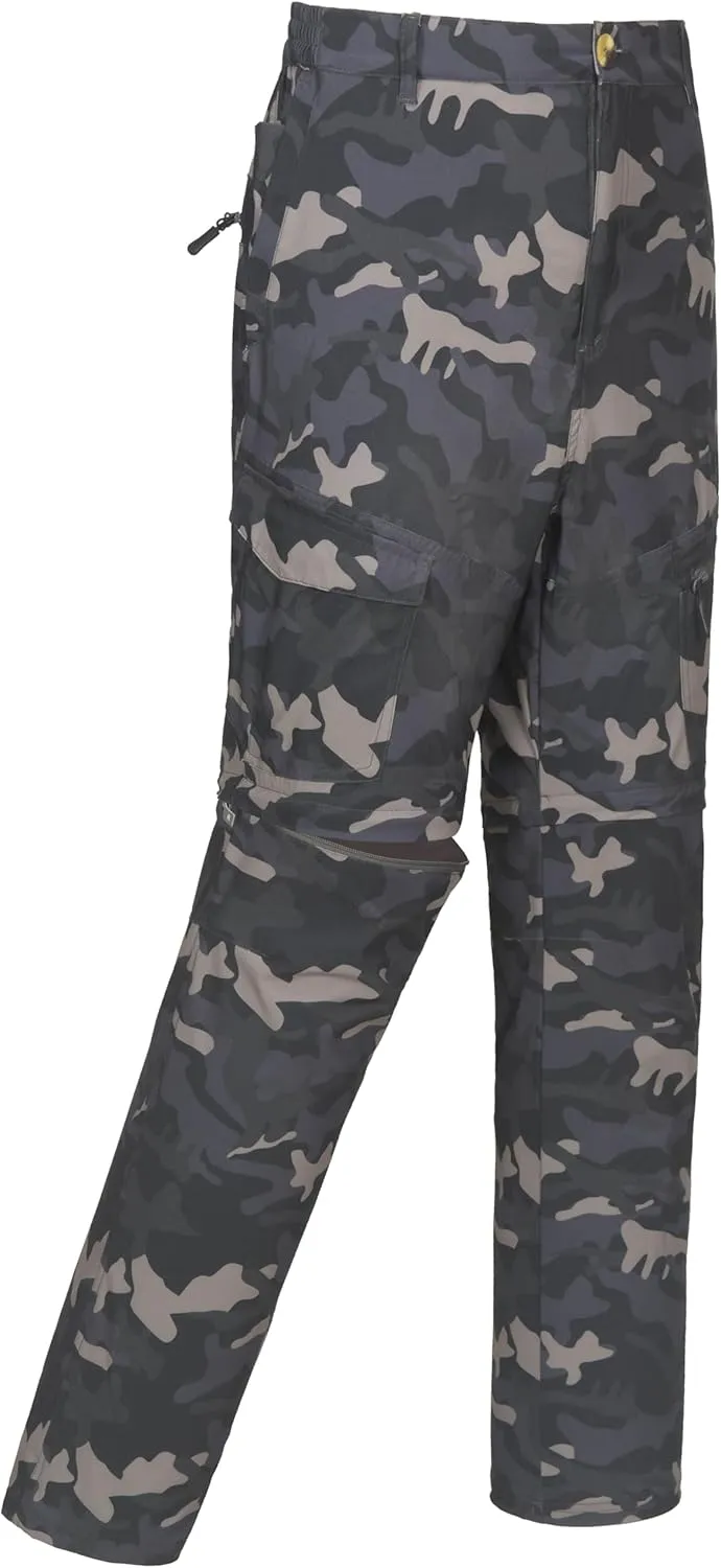 Little Donkey Andy Men's Stretch Convertible Pants, Zip-Off Quick-Dry Hiking Pants, UV Protection, Lightweight