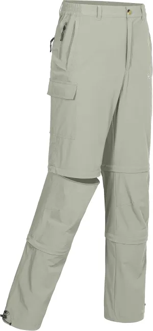 Little Donkey Andy Men's Stretch Convertible Pants, Zip-Off Quick-Dry Hiking Pants, UV Protection, Lightweight