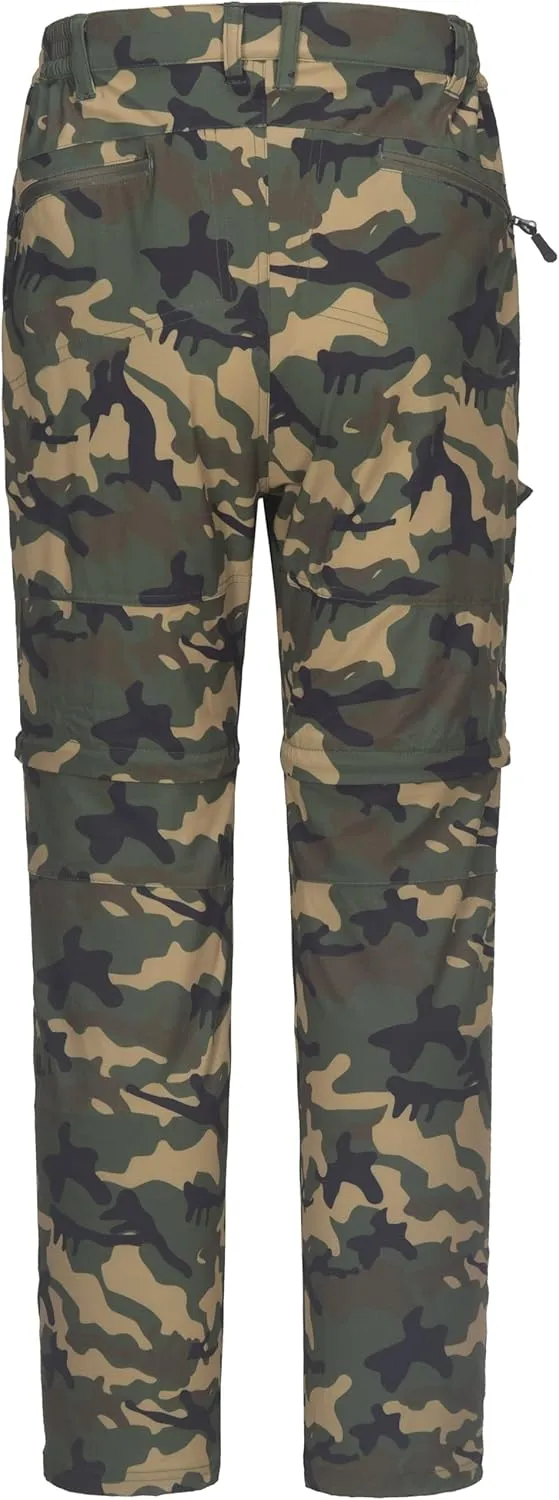 Little Donkey Andy Men's Stretch Convertible Pants, Zip-Off Quick-Dry Hiking Pants, UV Protection, Lightweight