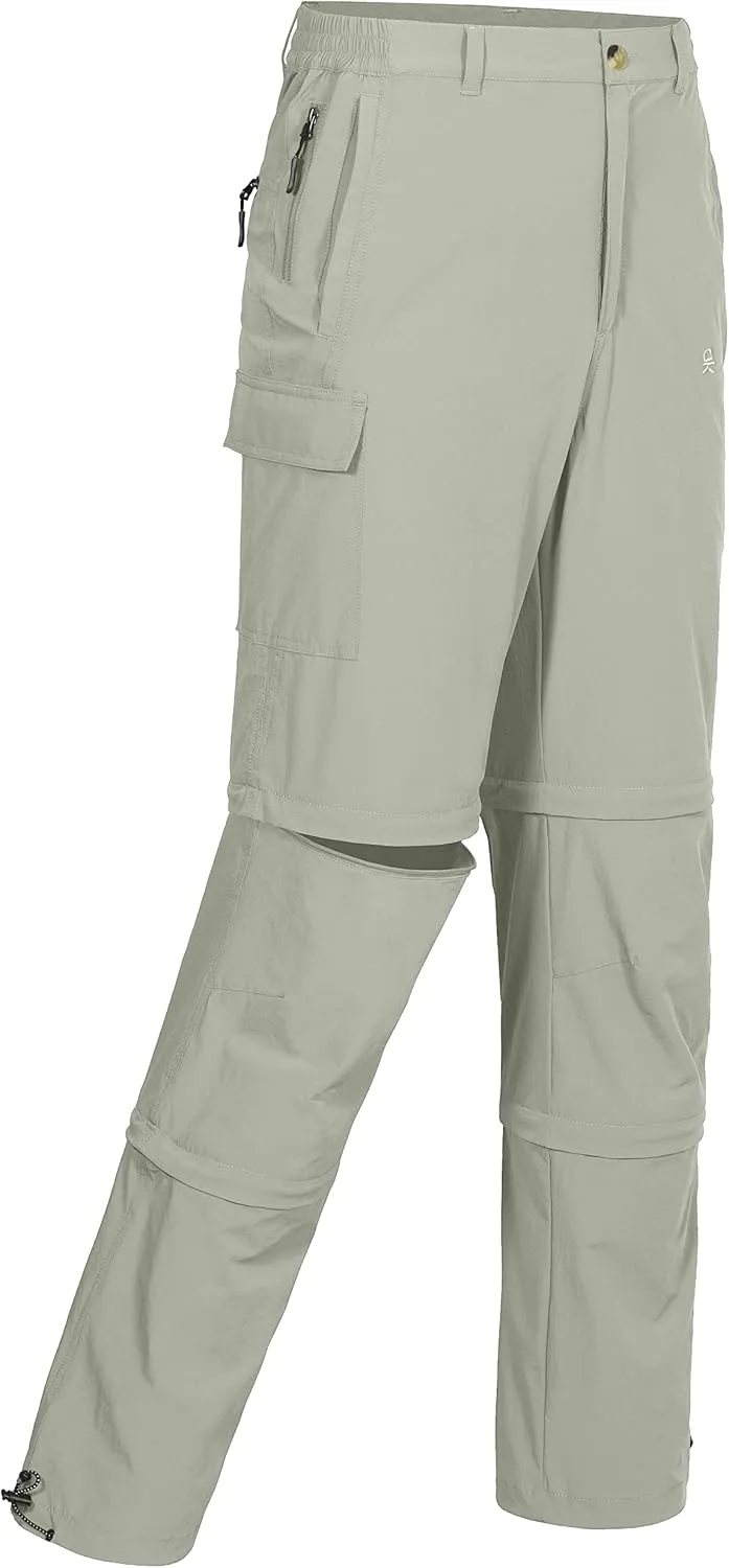 Little Donkey Andy Men's Stretch Convertible Pants, Zip-Off Quick-Dry Hiking Pants, UV Protection, Lightweight