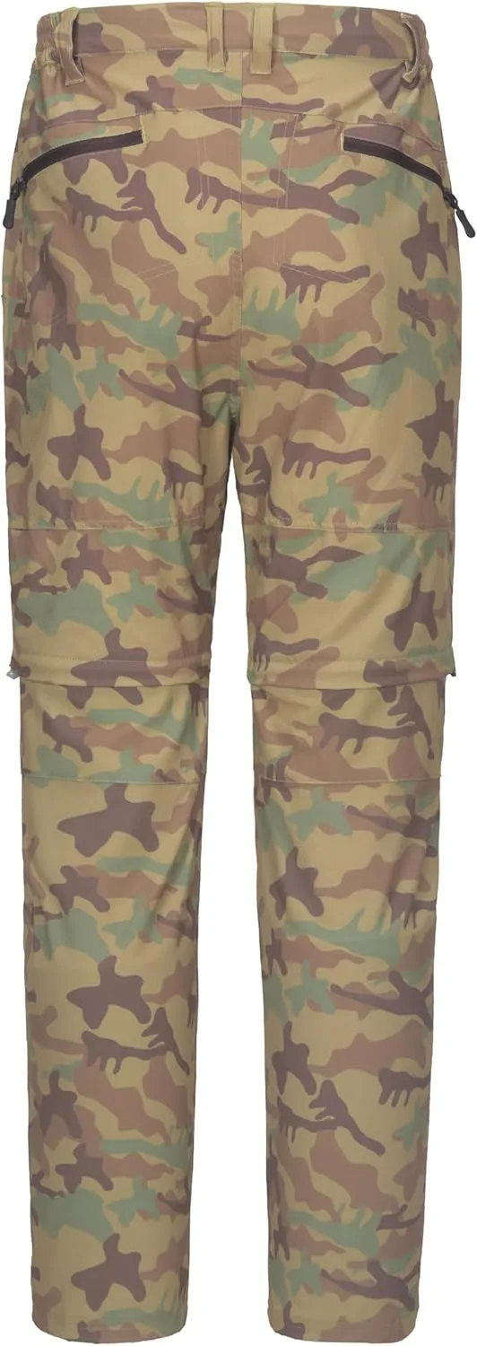 Little Donkey Andy Men's Stretch Convertible Pants, Zip-Off Quick-Dry Hiking Pants, UV Protection, Lightweight
