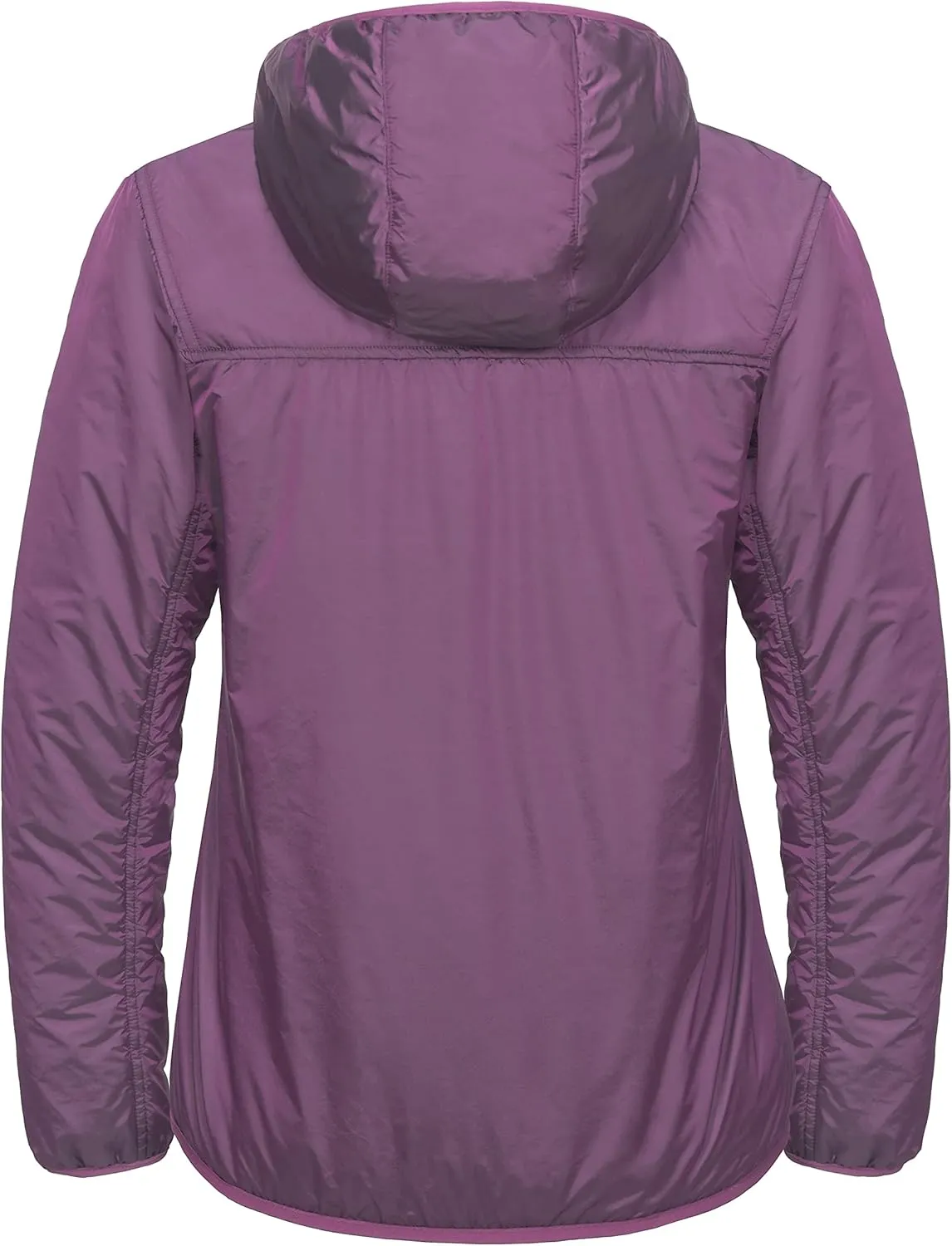Little Donkey Andy Women's Packable Lightweight Running Jacket Water Resistant Hooded Windbreaker for Hiking Cycling Camping