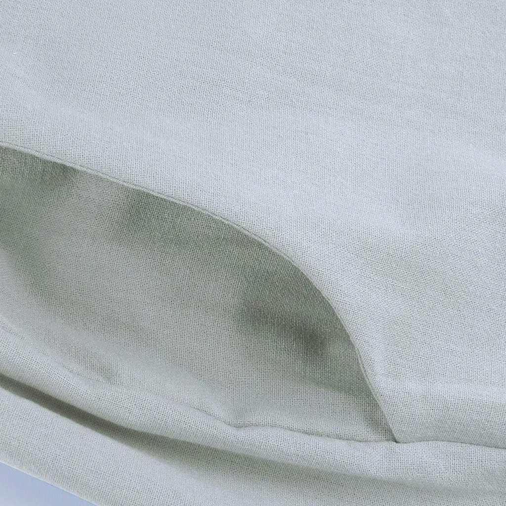 Loose Fit Work Pants For Women Pants 2024 Fashion Trendy Cotton Linen Summer Trouser Elastic Waist Boho Sweatpants