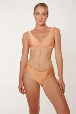 Maryland Peach Bralette Bikini Top