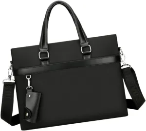 Men Briefcase Business Water Resistant Handbag for Holidays Trip