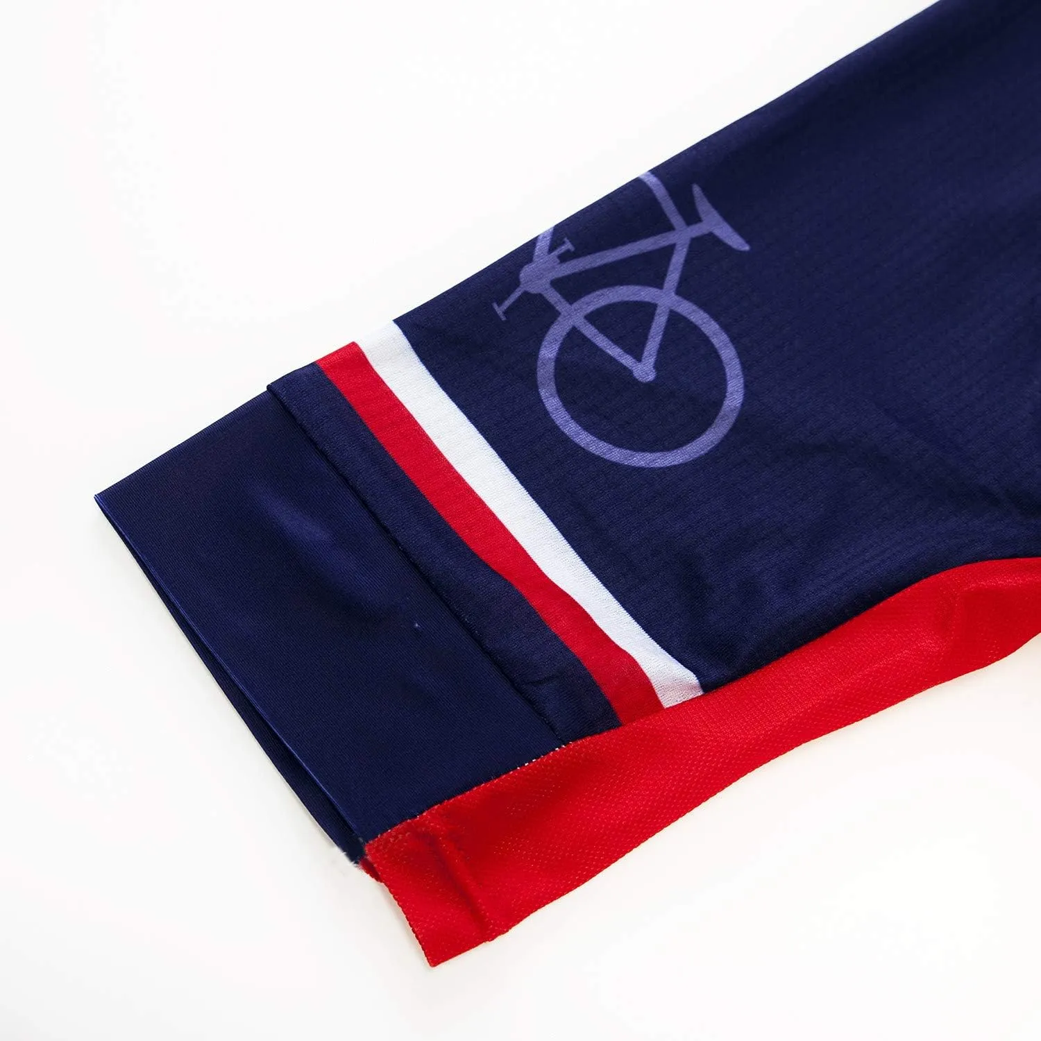 Men Cycling Jersey USA Bike Short Sleeve 3-Pockets Breathable Quick-Dry Shirt Tops S-3XL