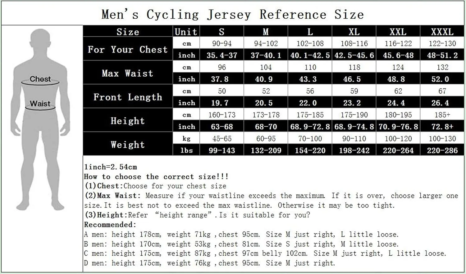 Men Cycling Jersey USA Bike Short Sleeve 3-Pockets Breathable Quick-Dry Shirt Tops S-3XL