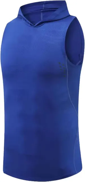 Men's Tank Top,Sleeveless T-Shirt Vest Tops Quick Dry Gym Tops Breathable Shirts Training Running Vests