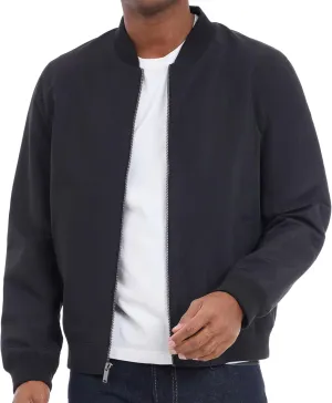Michael Kors Men's Lightweight Bomber Jacket, Wind and Water Resistant