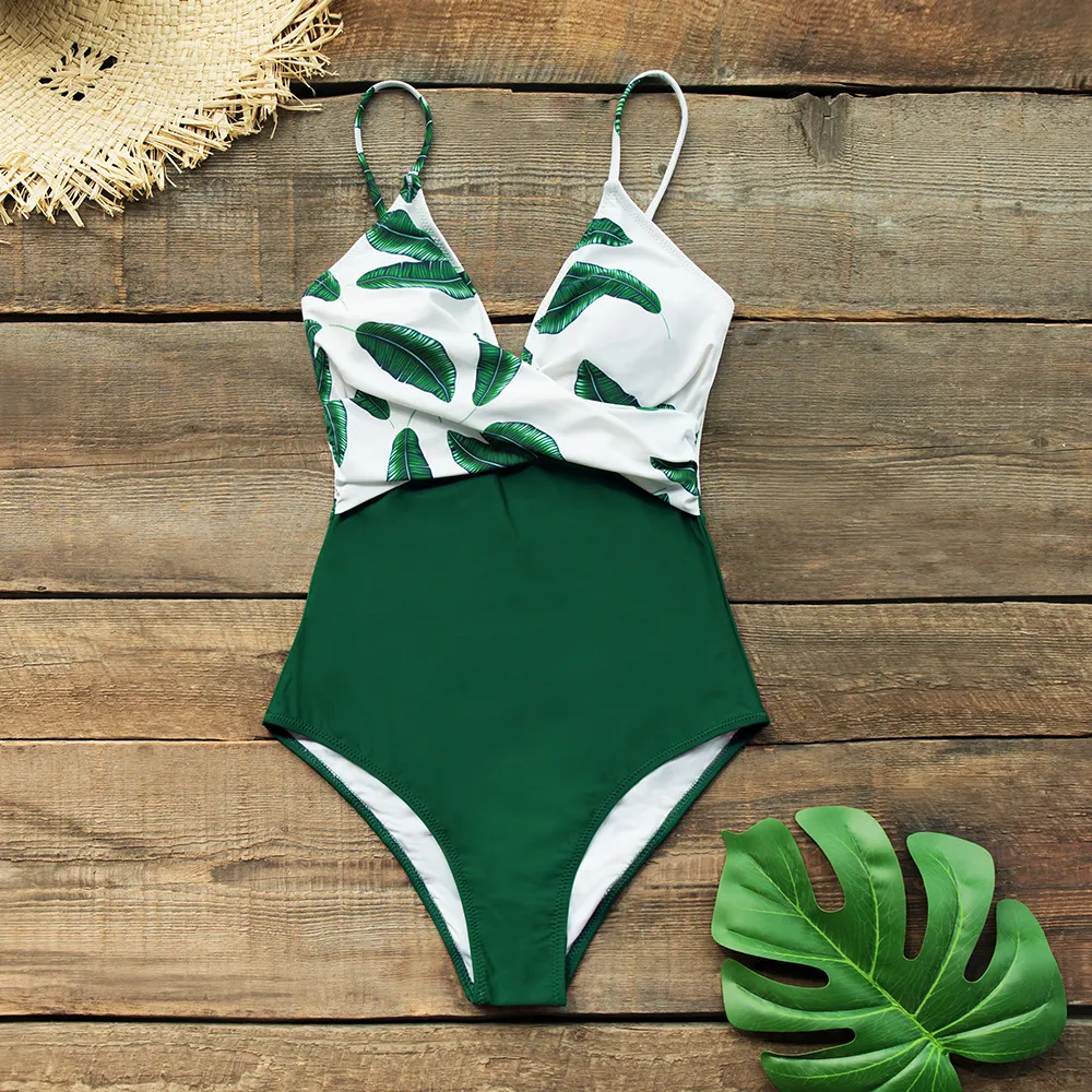 Ms. Banana Leaf One-Piece Swimsuit