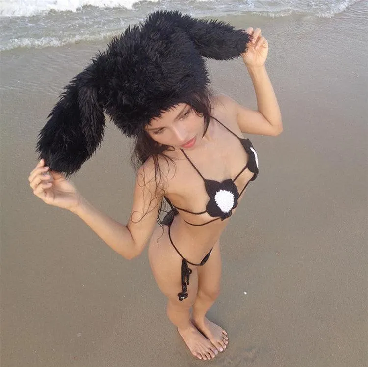 Nur Crochet Bikini Set