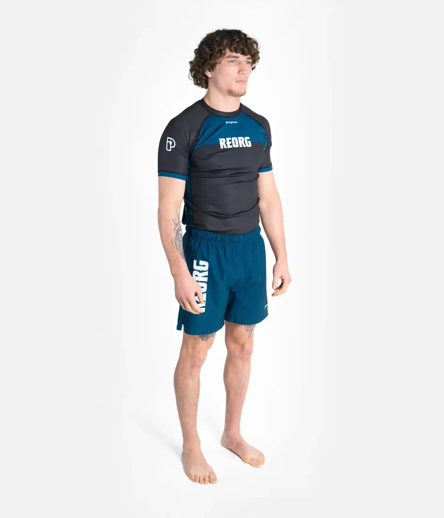 Progress x Reorg Board Shorts