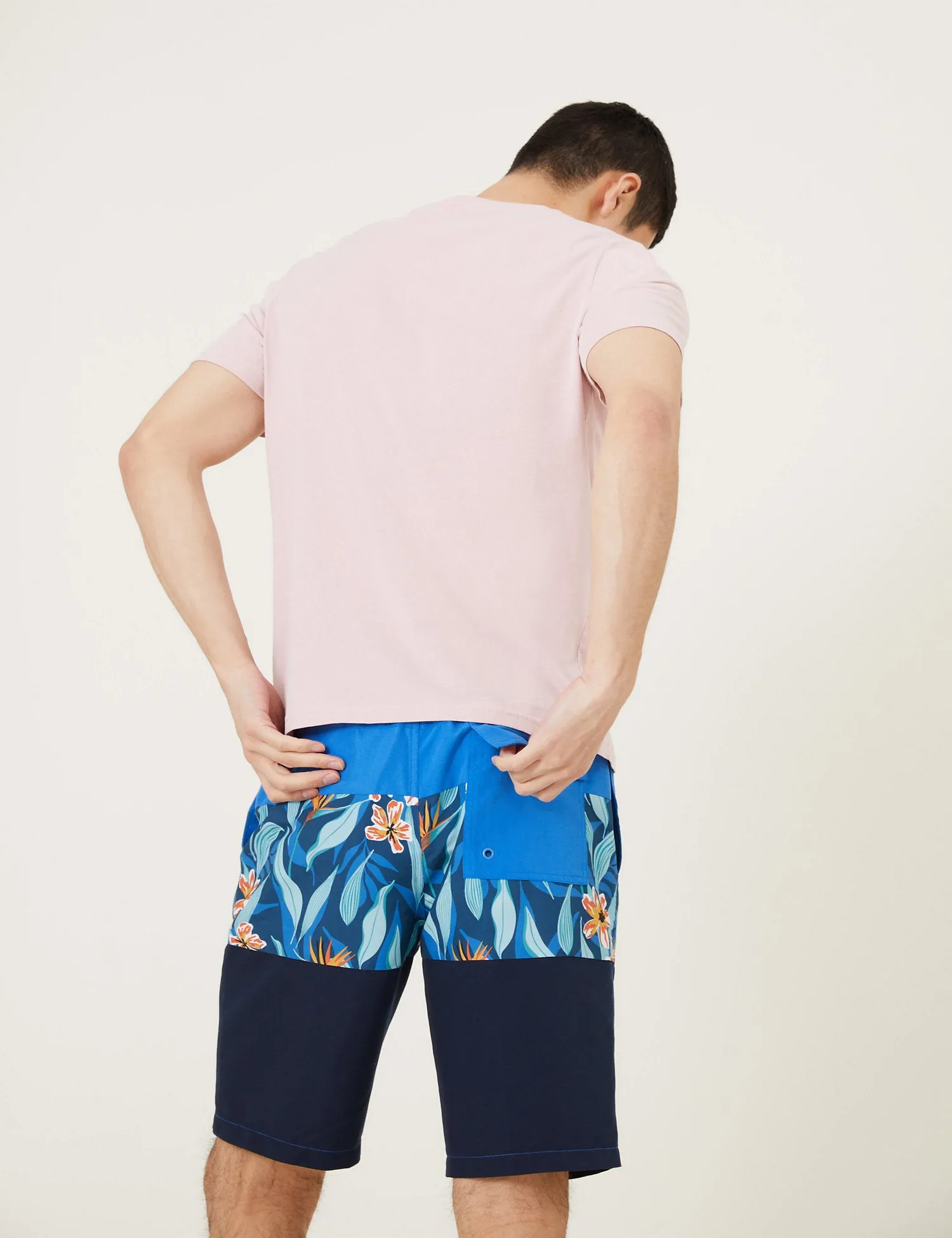 Quick Dry Floral Swim Shorts