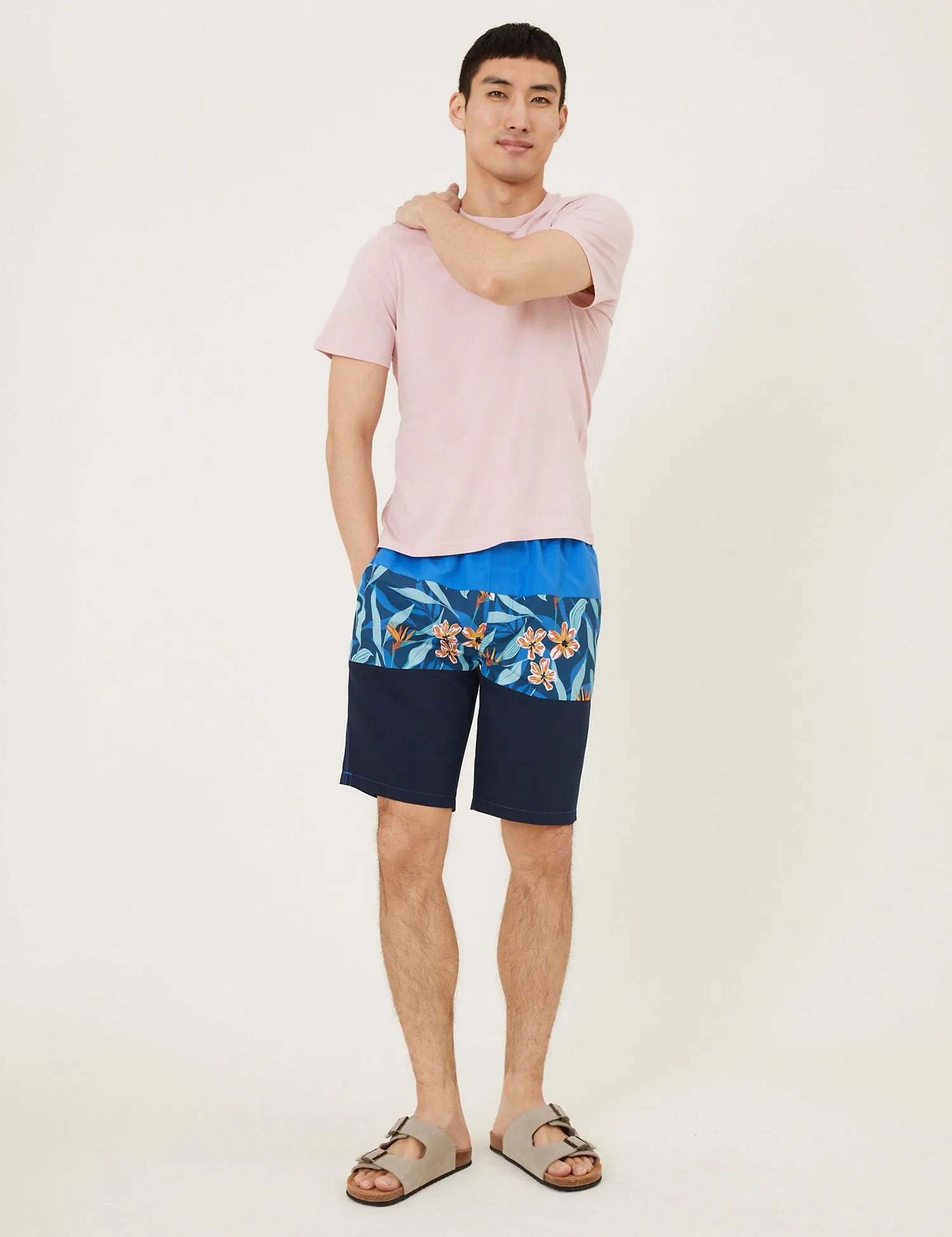 Quick Dry Floral Swim Shorts
