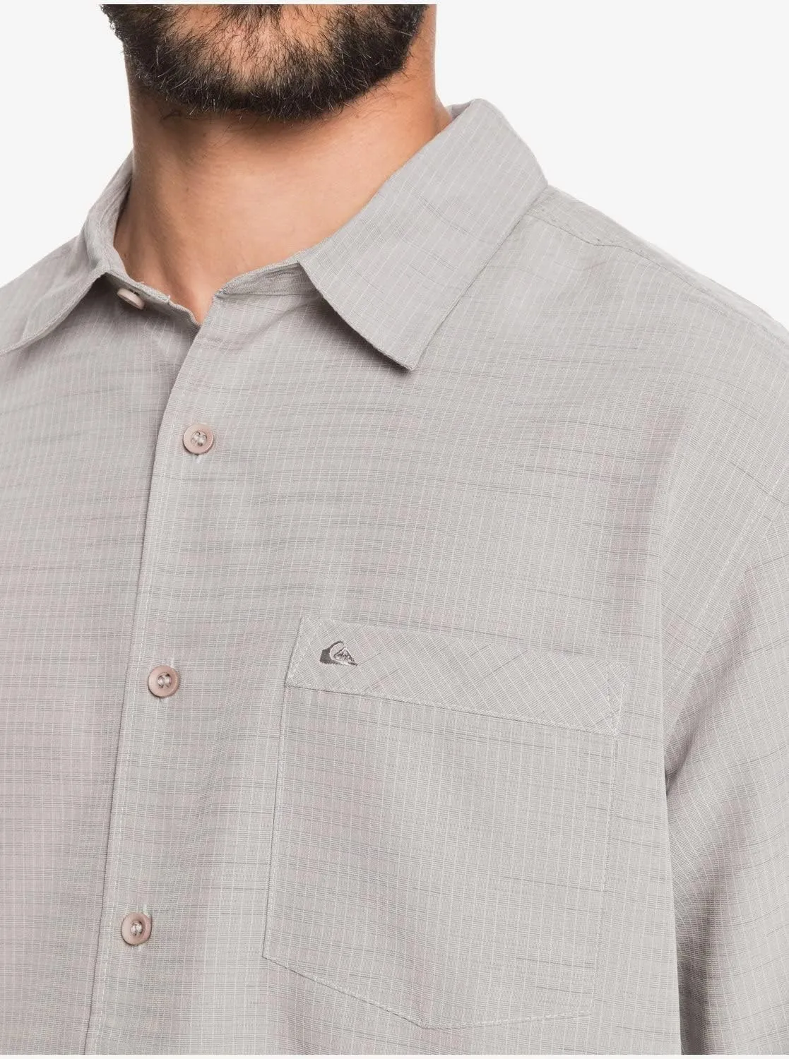 Quiksilver Men's Centinela 4 Button Up Comfort Fit Pocket Shirt
