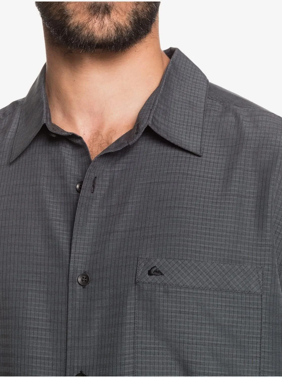 Quiksilver Men's Centinela 4 Button Up Comfort Fit Pocket Shirt