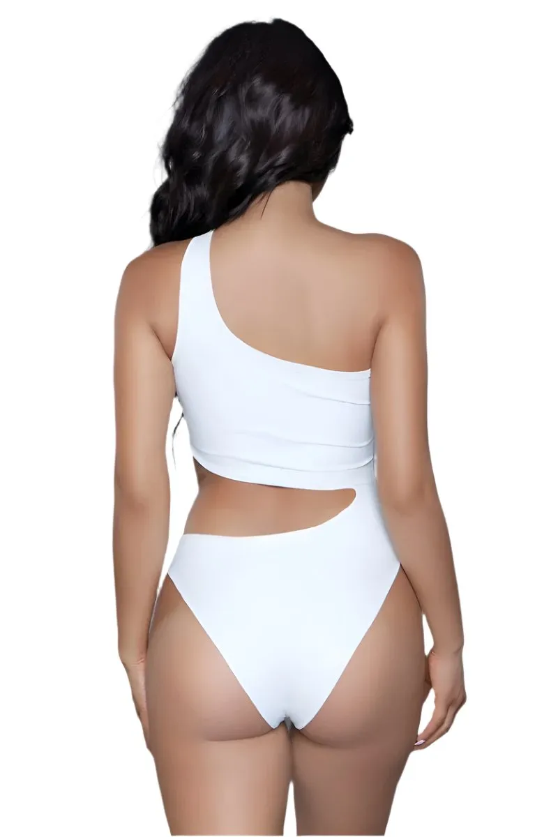 Quinn One Piece Swimsuit White