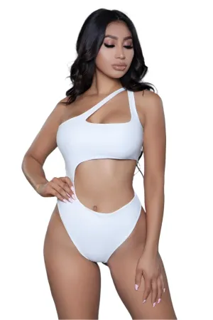 Quinn One Piece Swimsuit White