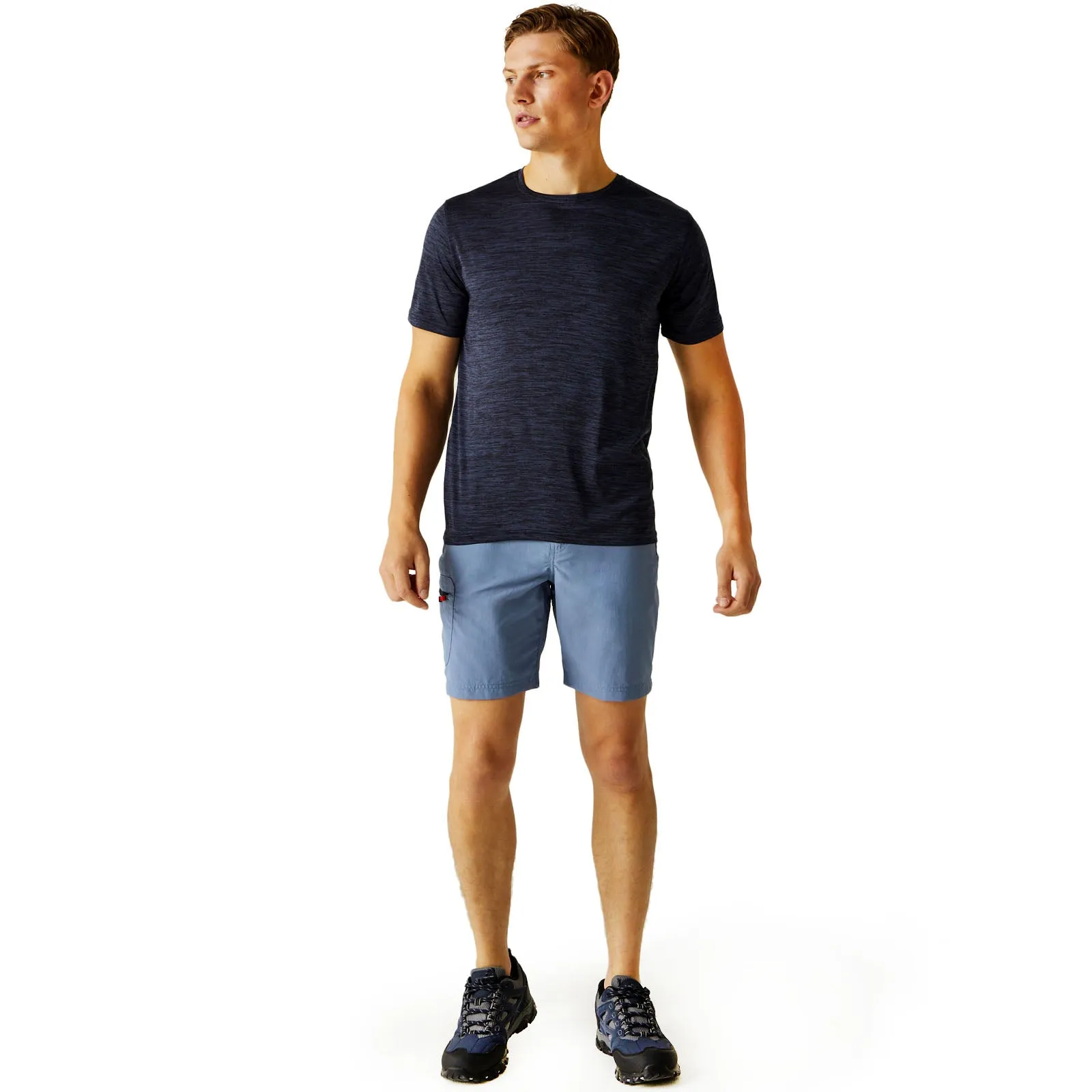Regatta Mens Leesville II Multi Pocket Cargo Walking Shorts