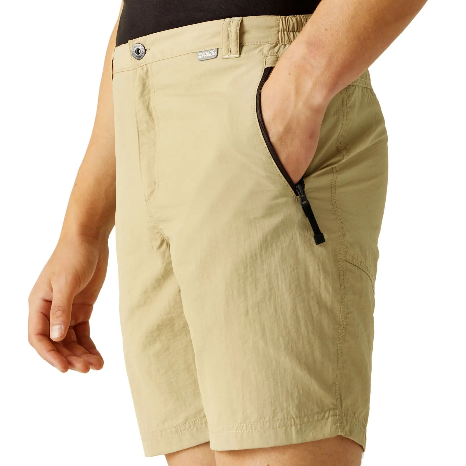 Regatta Mens Leesville II Multi Pocket Cargo Walking Shorts