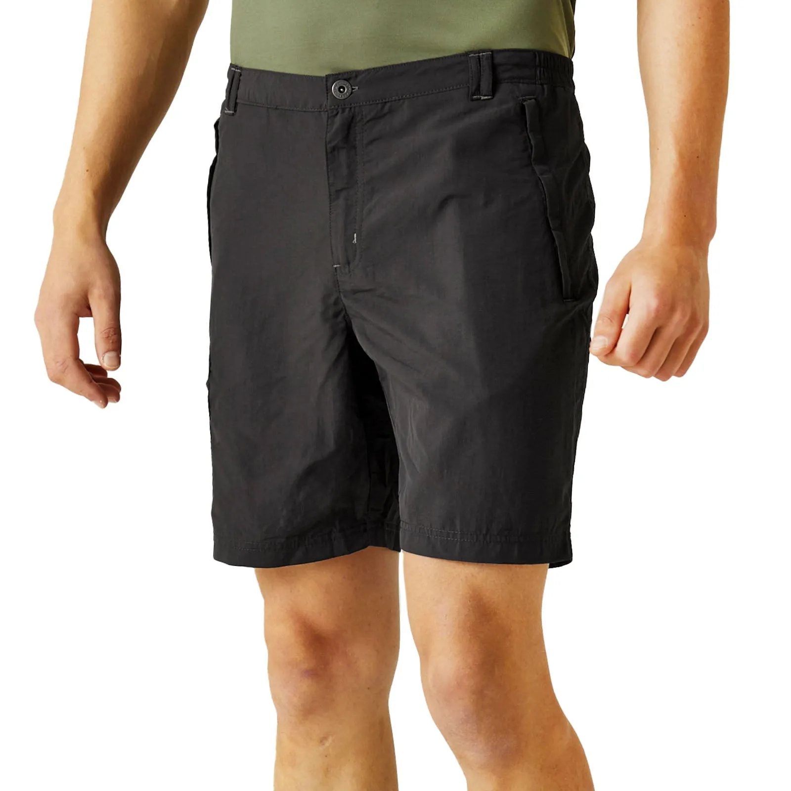 Regatta Mens Leesville II Multi Pocket Cargo Walking Shorts