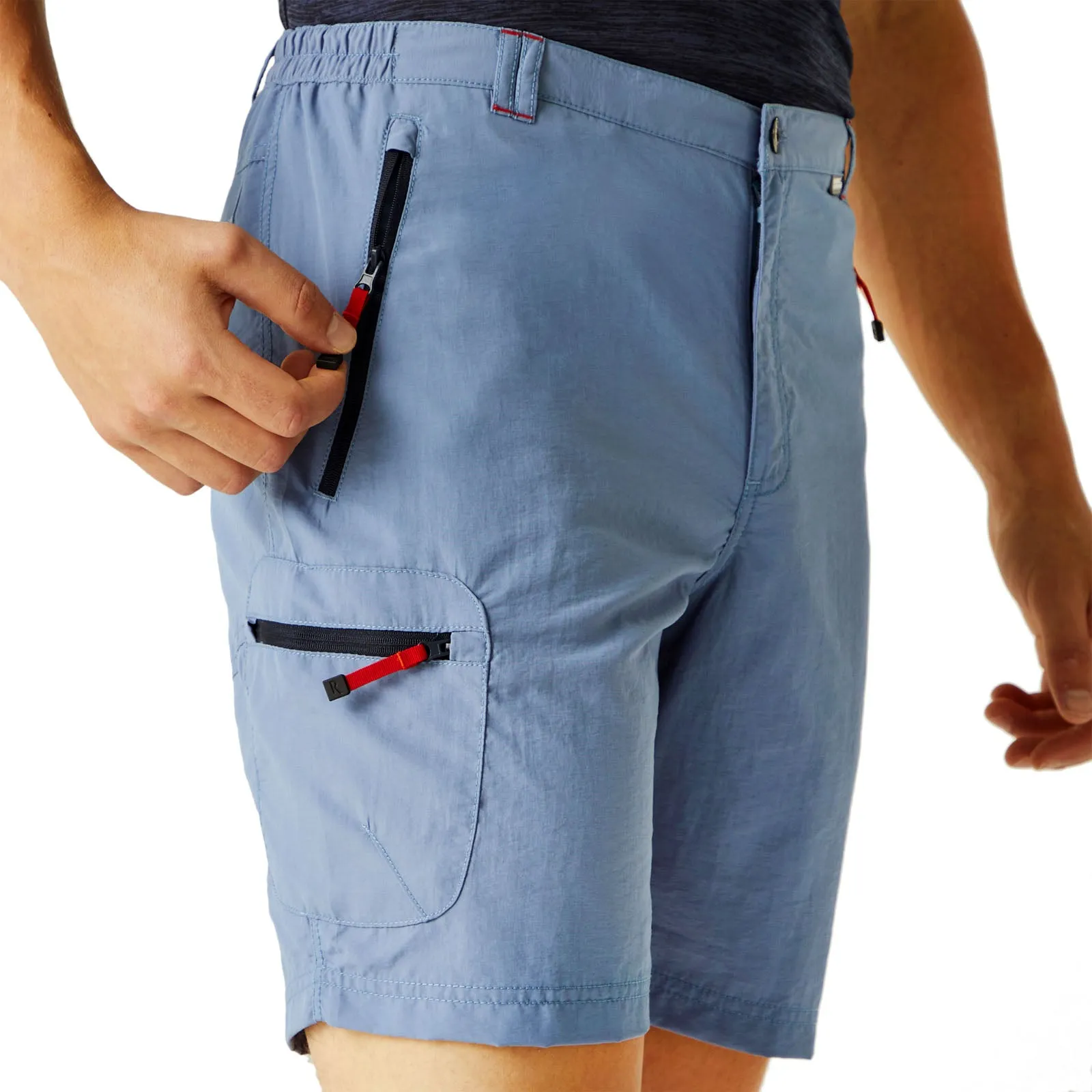 Regatta Mens Leesville II Multi Pocket Cargo Walking Shorts