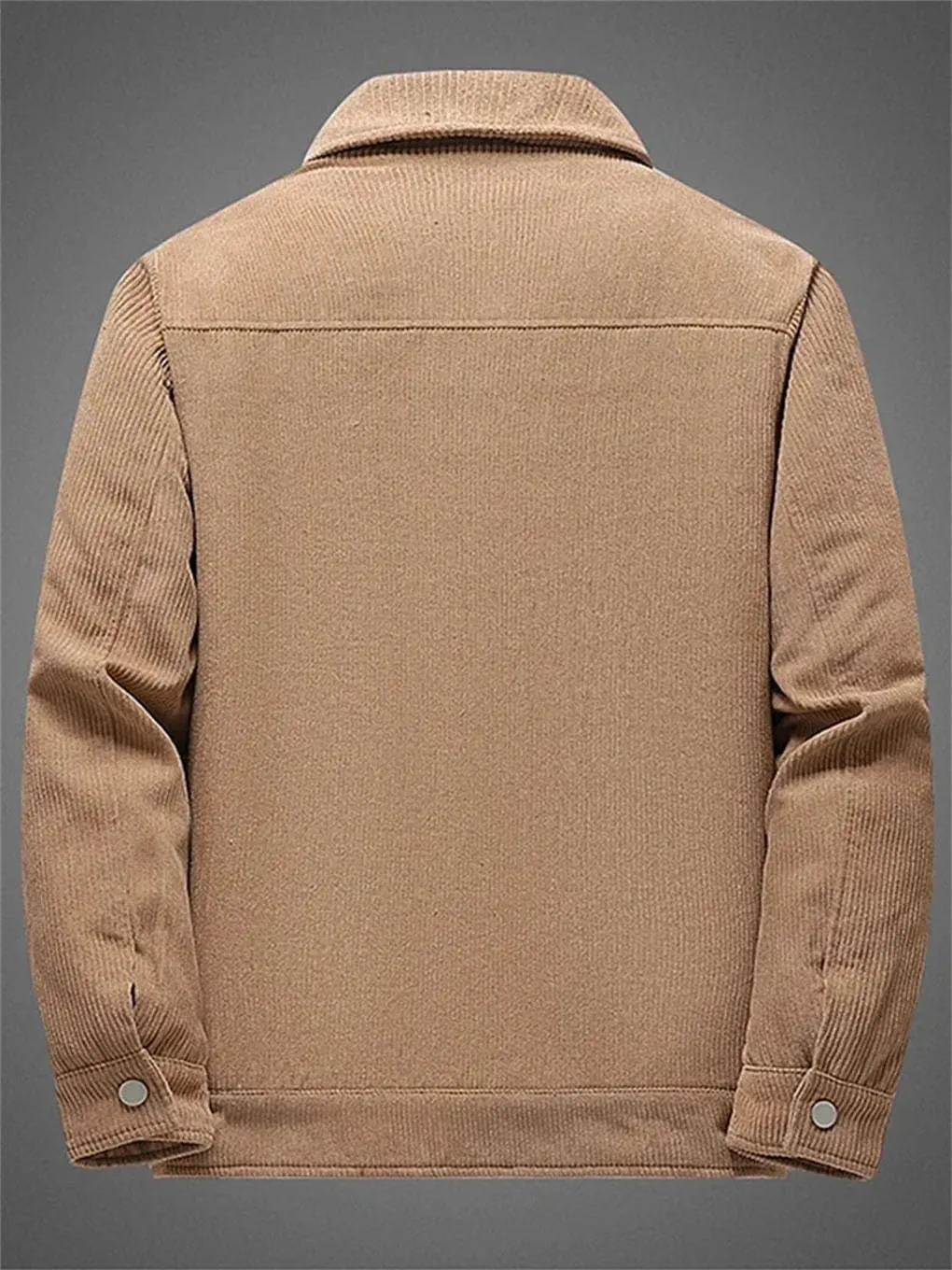 Rfmfkkg Men'S Corduroy Winter Thick Warm Coat Men Jacket Cotton-Padded Lamb Jacket