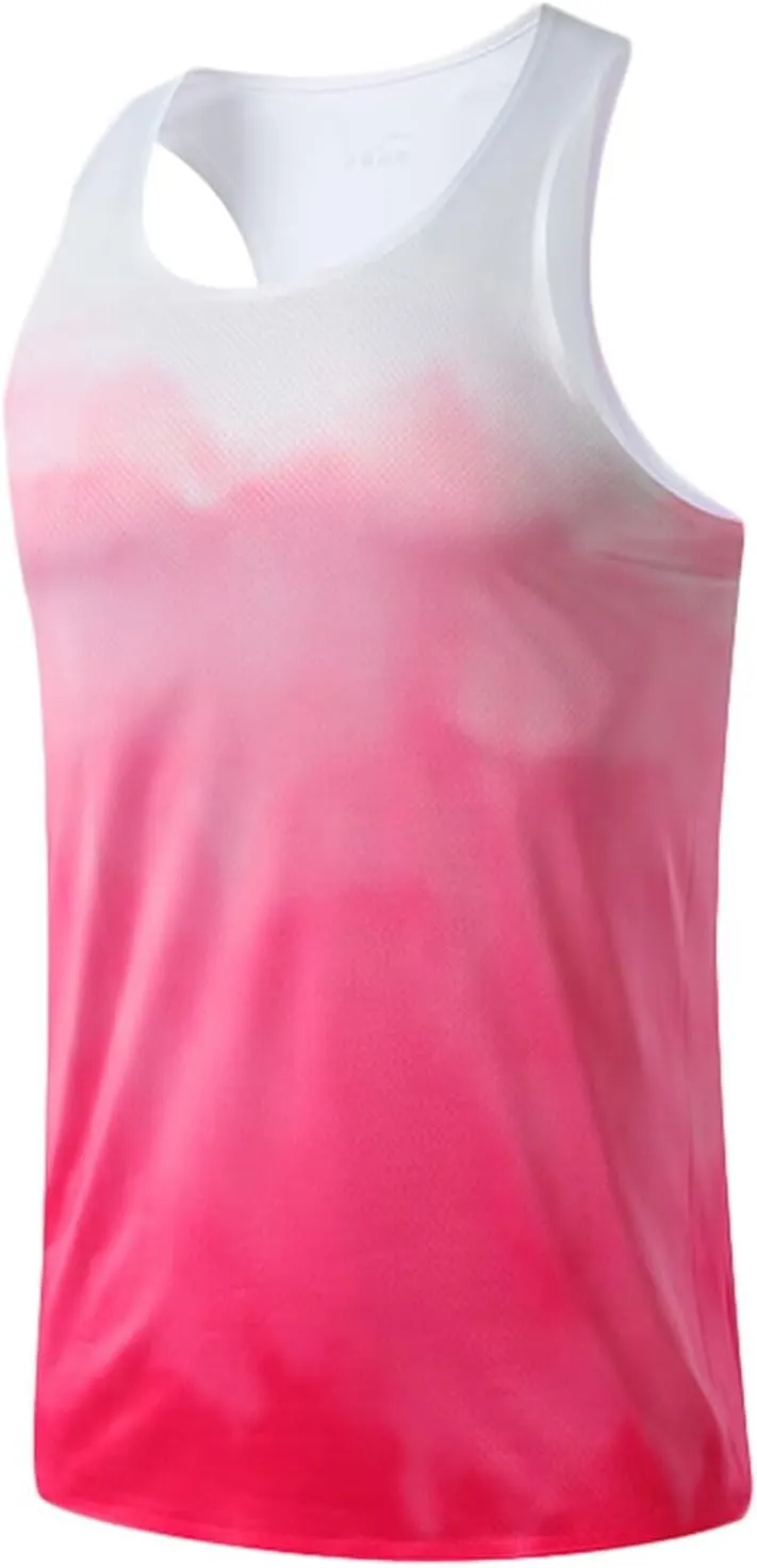 Rivccku Tank Tops for Men Gym Sleeveless T Shirt Running Quick Dry Breathable Vest
