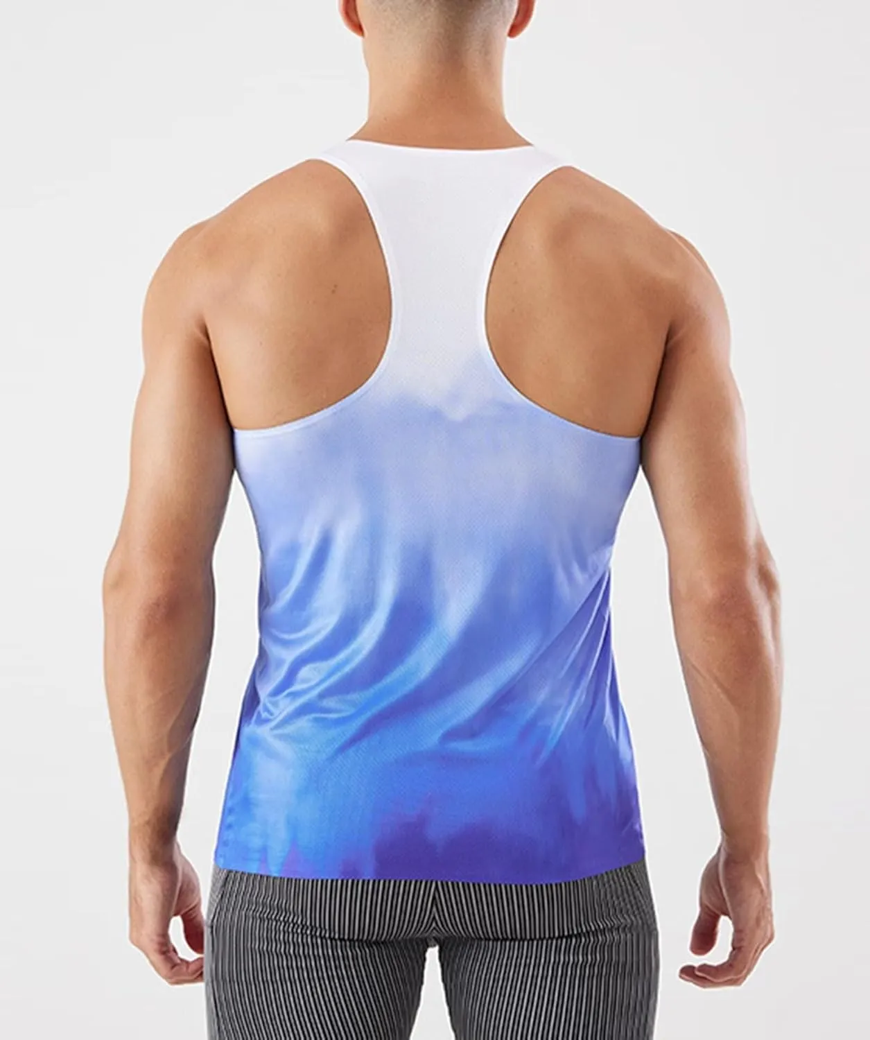 Rivccku Tank Tops for Men Gym Sleeveless T Shirt Running Quick Dry Breathable Vest
