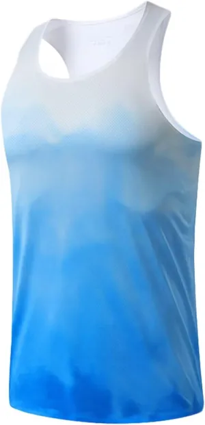 Rivccku Tank Tops for Men Gym Sleeveless T Shirt Running Quick Dry Breathable Vest