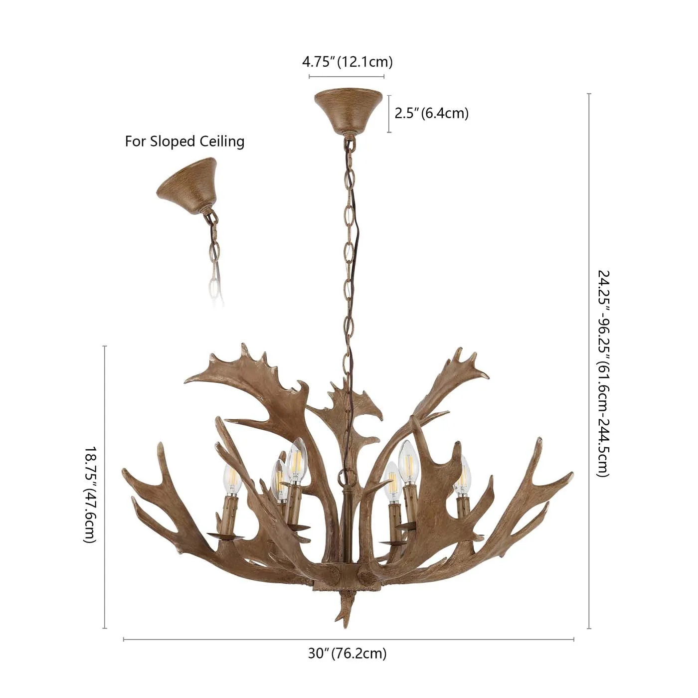 Safavieh Dresden Chandelier , CHA4029