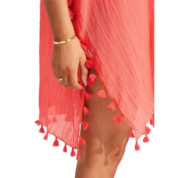 SEAFOLLY - Beach Basics Amnesia Kaftan