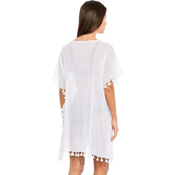 SEAFOLLY - Beach Basics Amnesia Kaftan