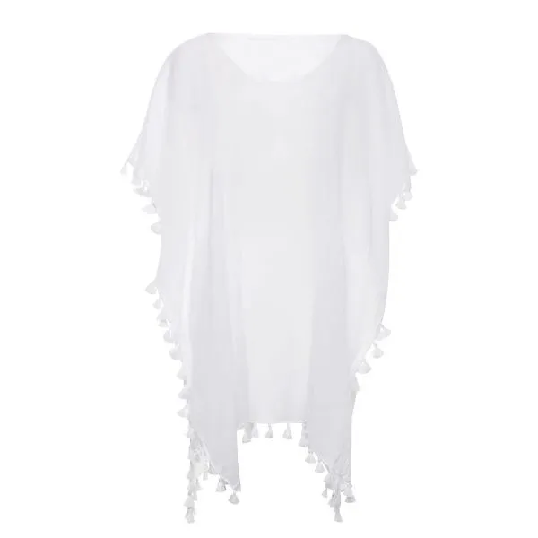 SEAFOLLY - Beach Basics Amnesia Kaftan