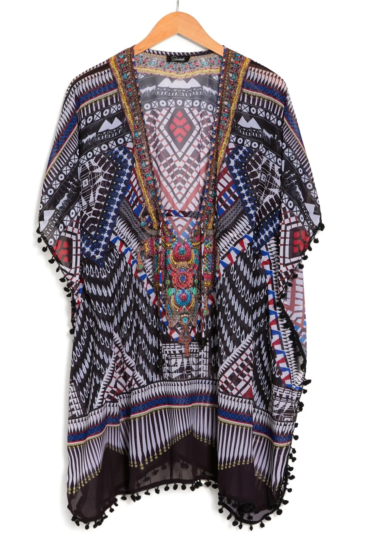 Short Beach Coverups in Black