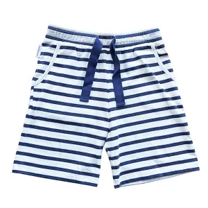 Short Navy Stripe