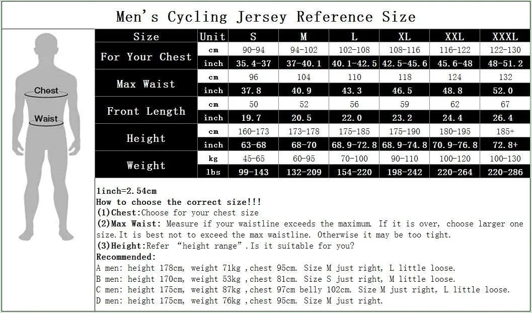 Short Sleeve Cycling Jersey Men, Summer Bike Shirt for Male,Breathable Quick Dry Bicycle Tops S-3XL