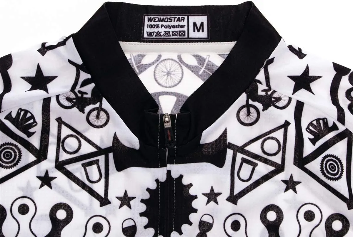 Short Sleeve Cycling Jersey Men, Summer Bike Shirt for Male,Breathable Quick Dry Bicycle Tops S-3XL